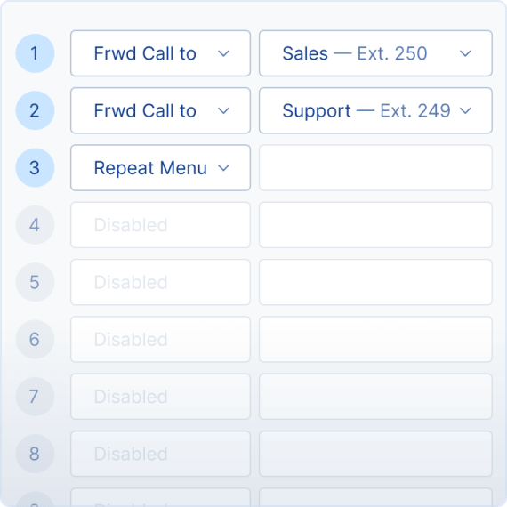 Quickly update any menu when your needs change